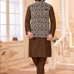 Modi Jacket for Men Kurta Pajama Modi Jacket Set Bluish Green RK-MDJKT-1131