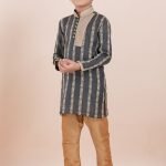 Boy Kurta Pajama Online Pink Gold RKL-BYKUR-11986-204408