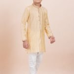 Boy Kurta Pajama Online Cream White RKL-BYKUR-11986-204423