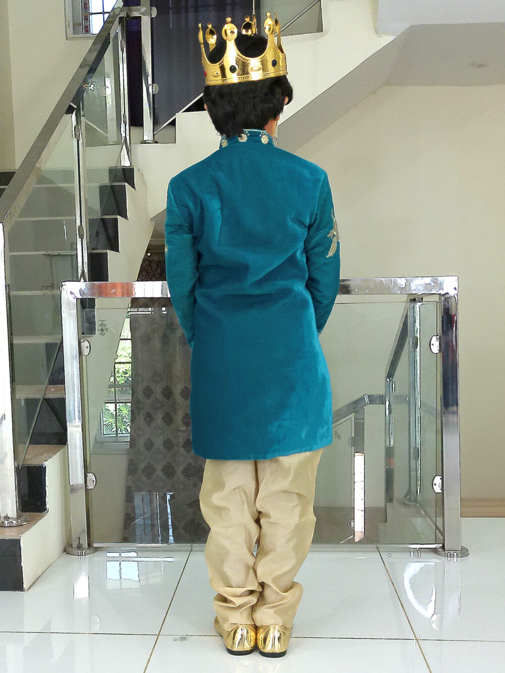 Boy Birthday Dress IBI-9990BY RamaGreen Birthday Dress for Boy