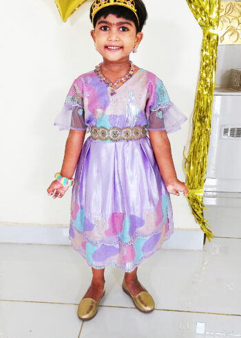 Girl Baby 1st Birthday Dress IBI-9995GL Lavender Girl Birthday Party Dress