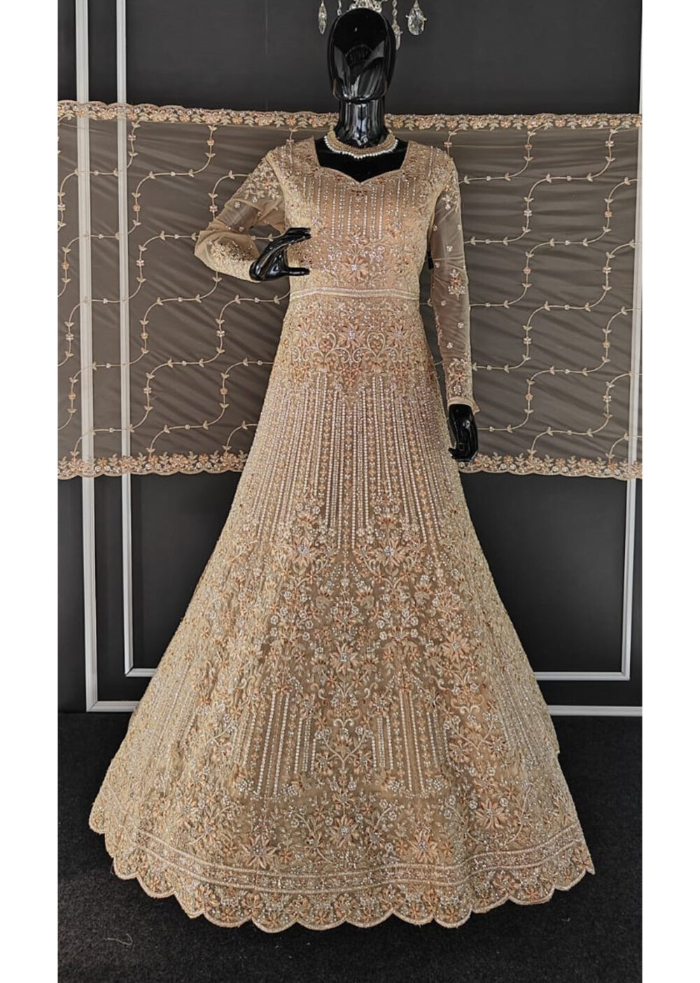 bridal gown for reception