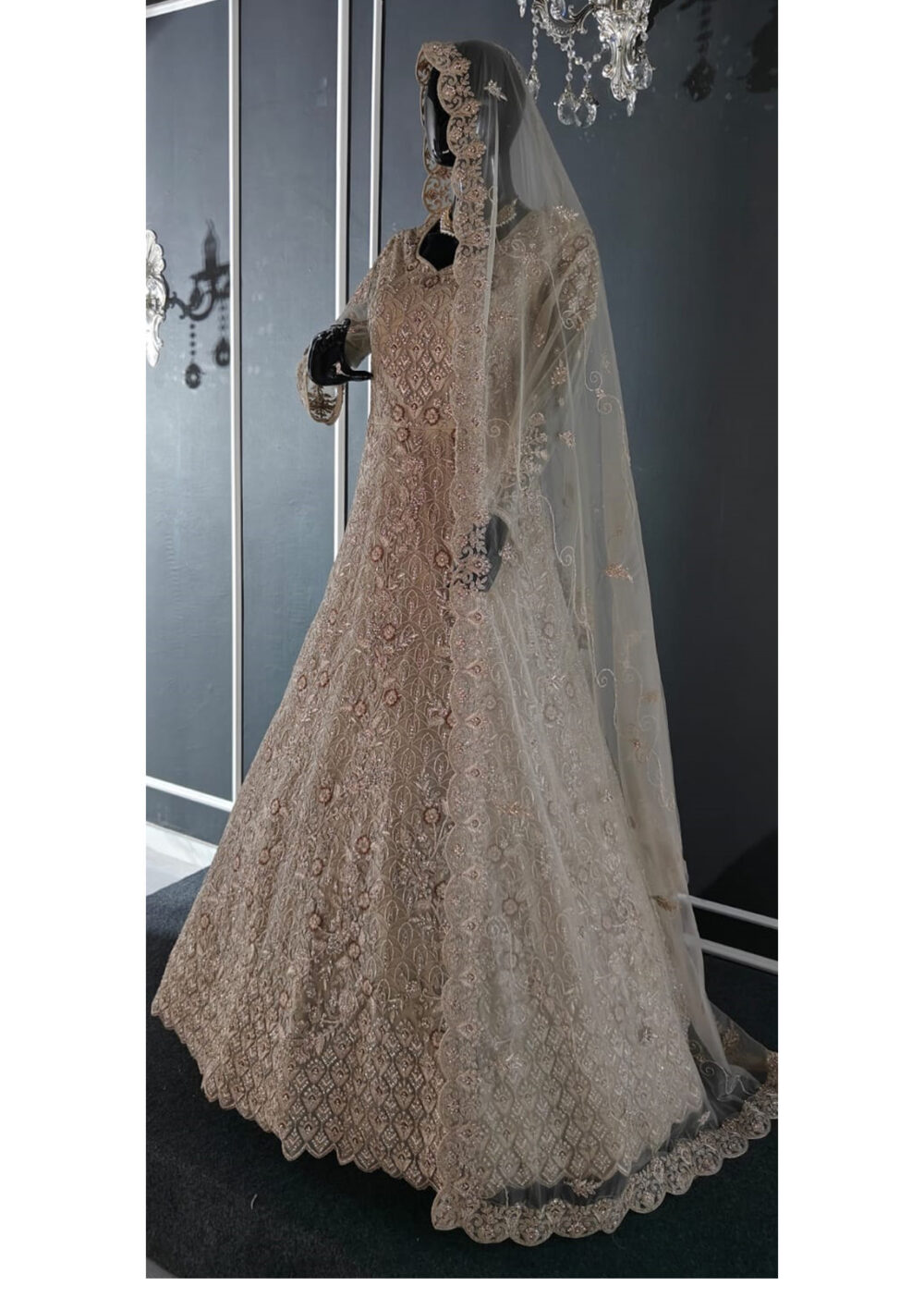 bridal gown for reception