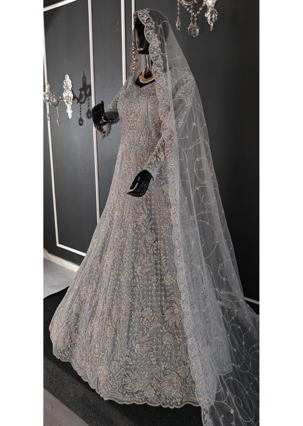 bridal gown for reception