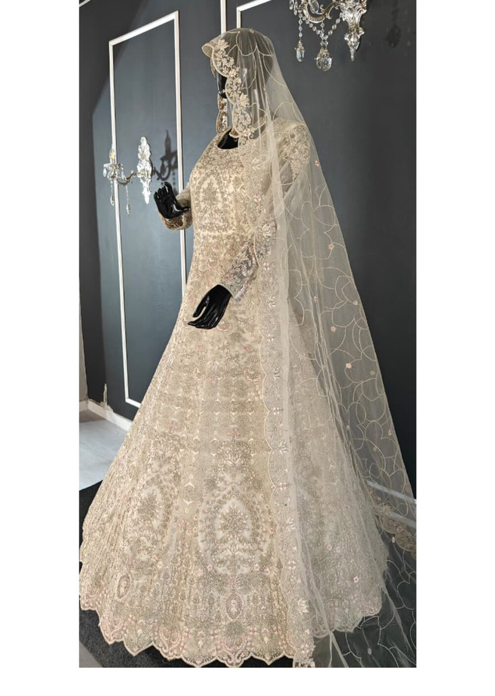 bridal gown for reception