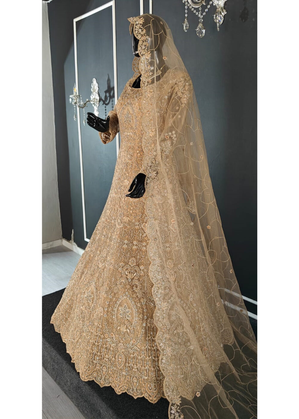 bridal gown for reception