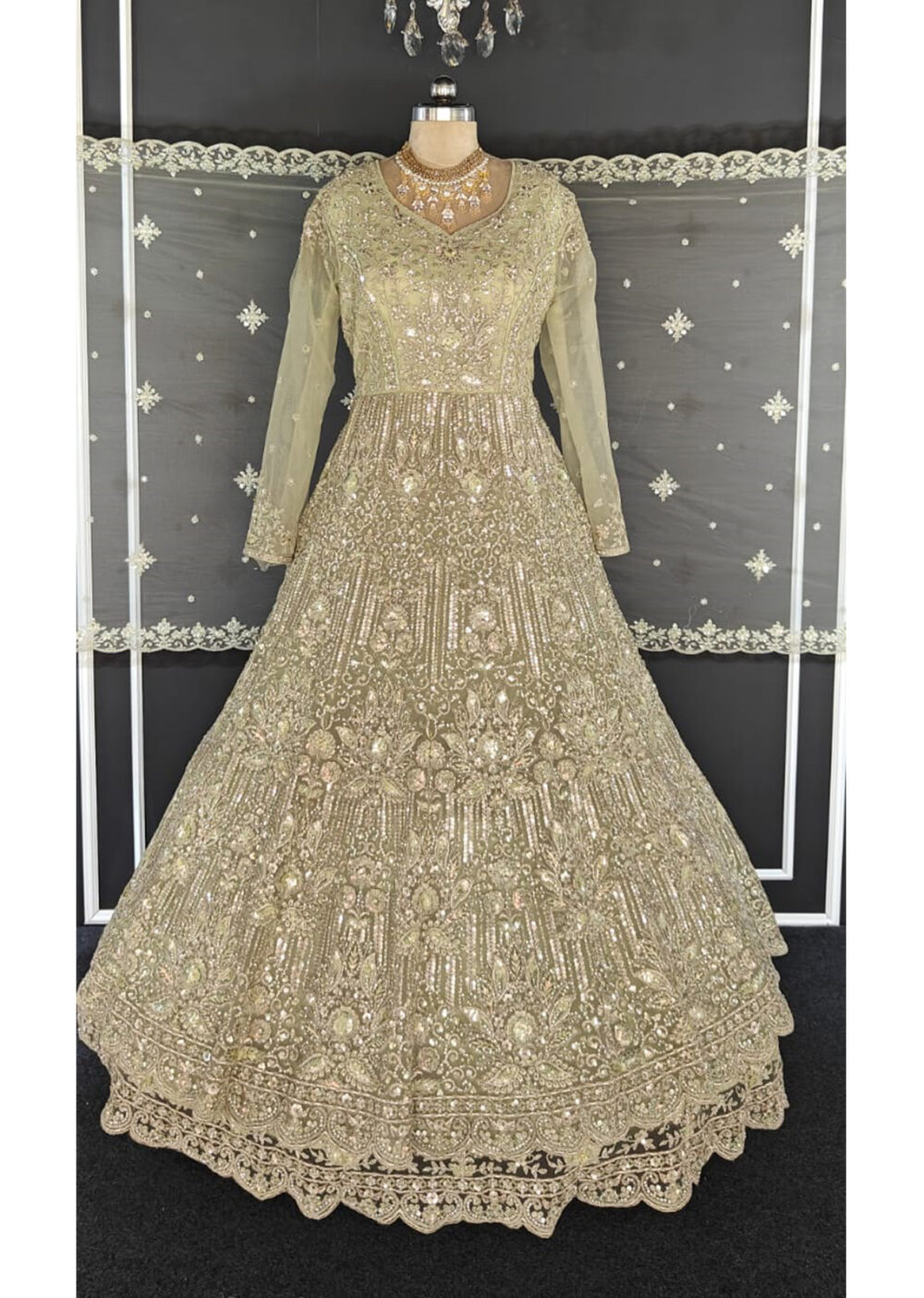 bridal gown for reception