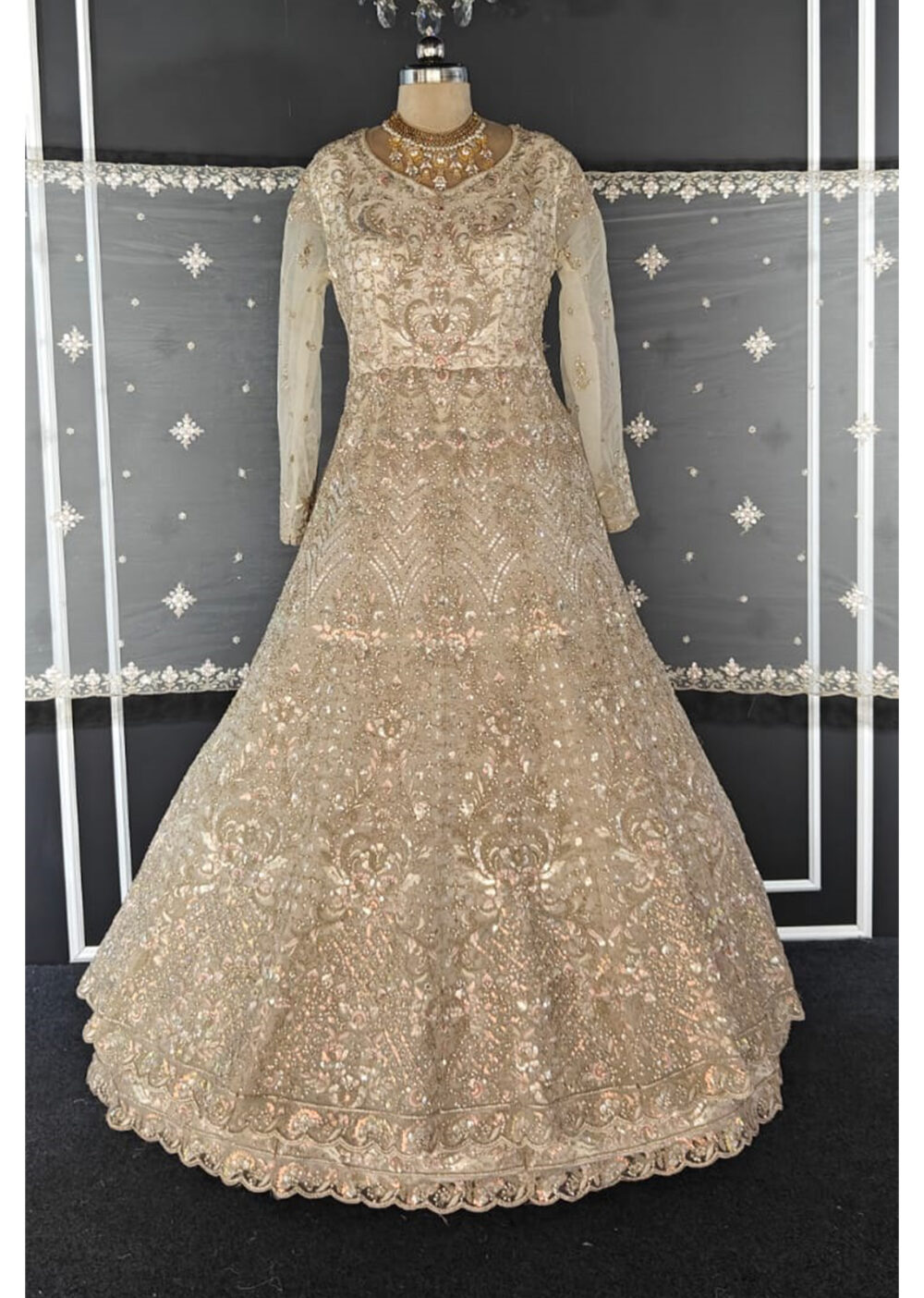 bridal gown for reception