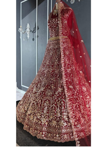 bridal-lehenga-latest-designs-BDL-25 bridal lehenga latest designs