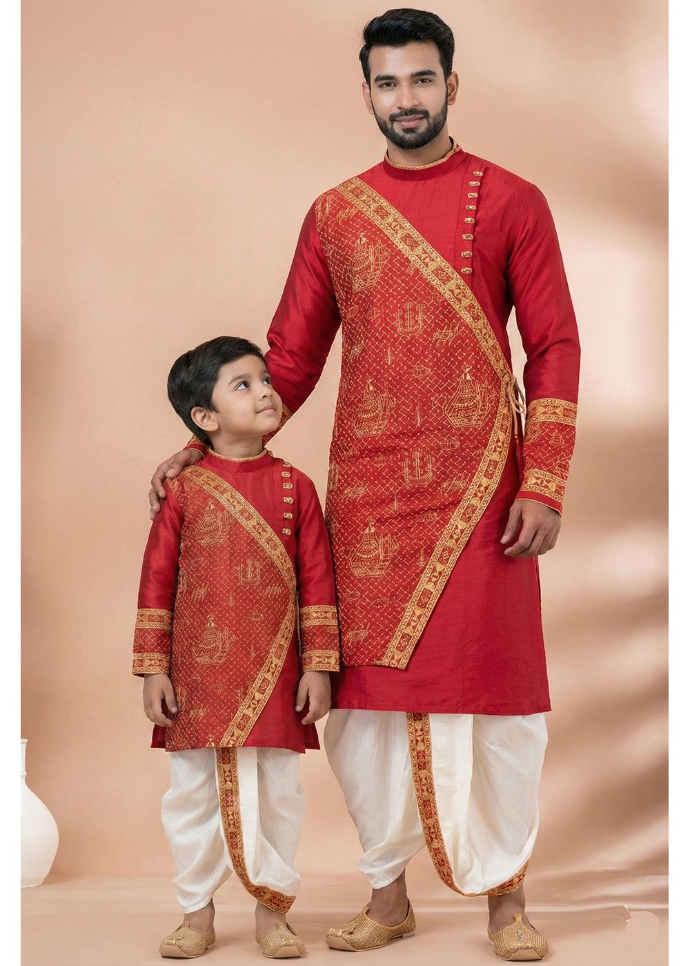 father son matching outfits