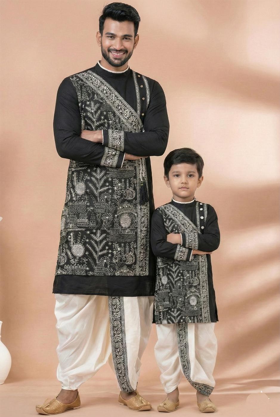 father son matching outfits