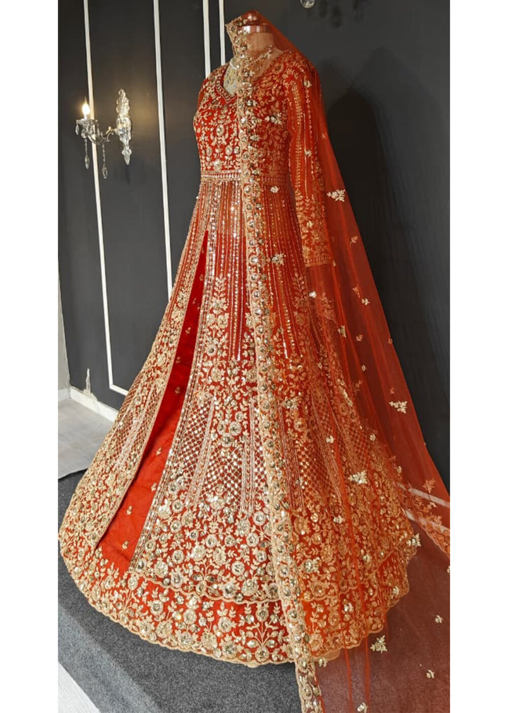 pakistani bridal lehenga