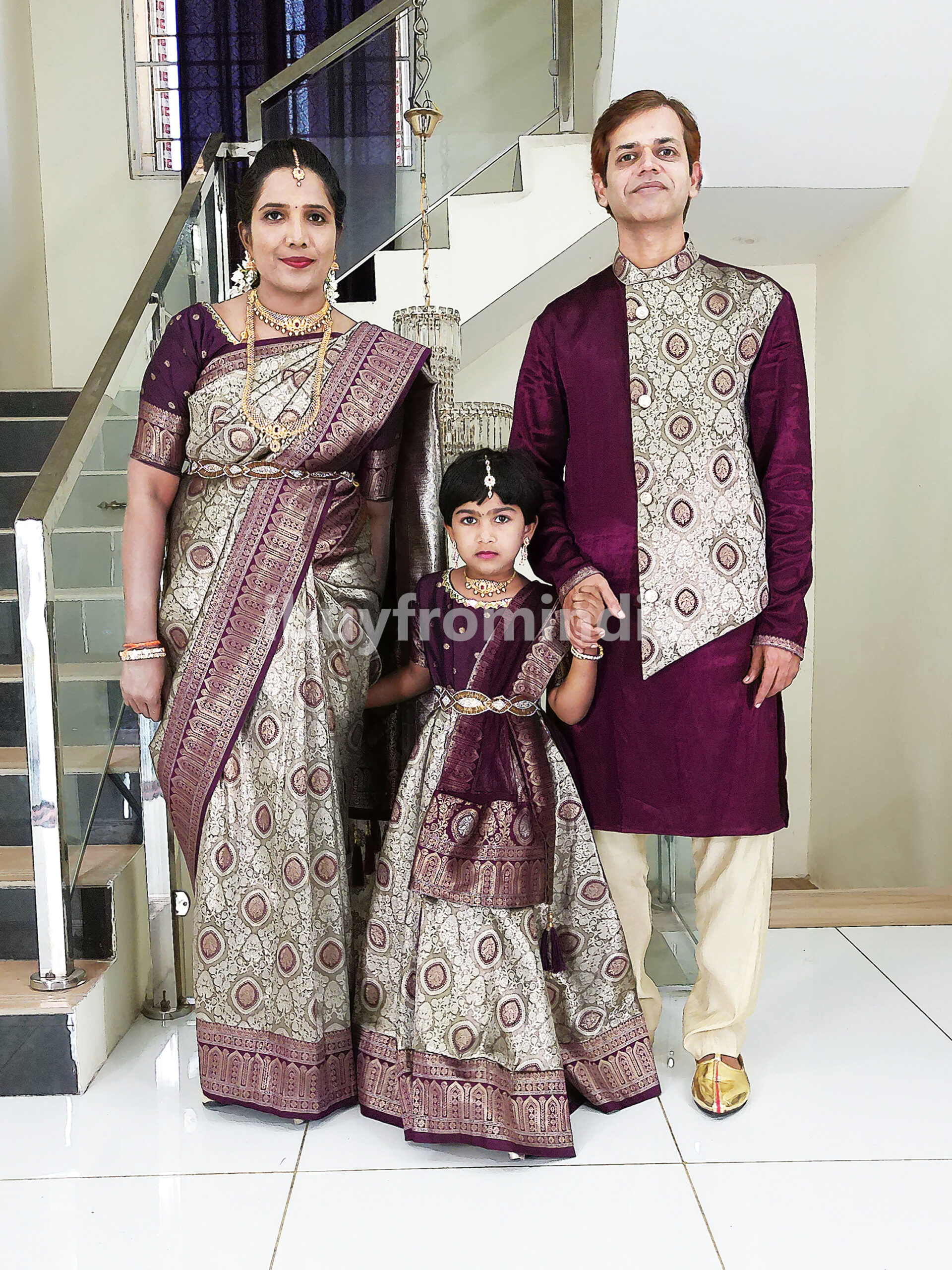 family matching dress for birthday party