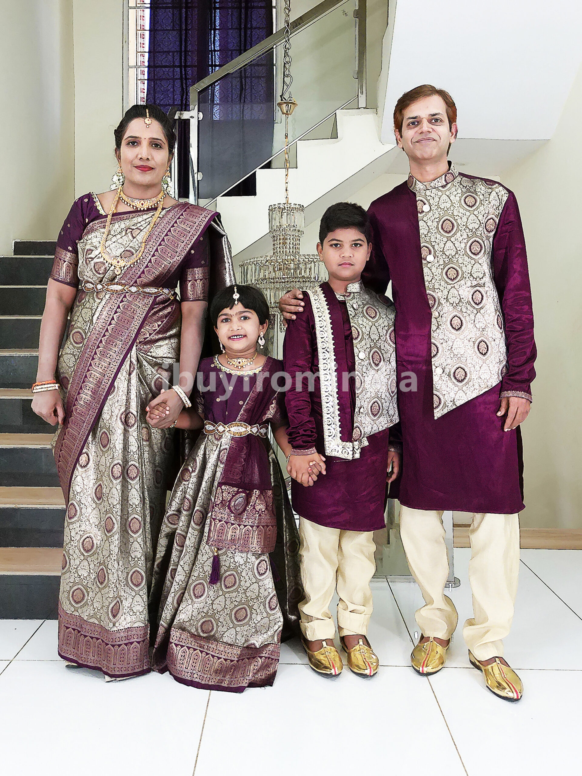 family matching dress for birthday party