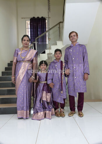 Family Matching Dress Set MOTHER DAUGHTER SON FATHER Twinning Dress IBUY-3BG Traditional Family Matching Dress for Birthday Theme Naming ceremony