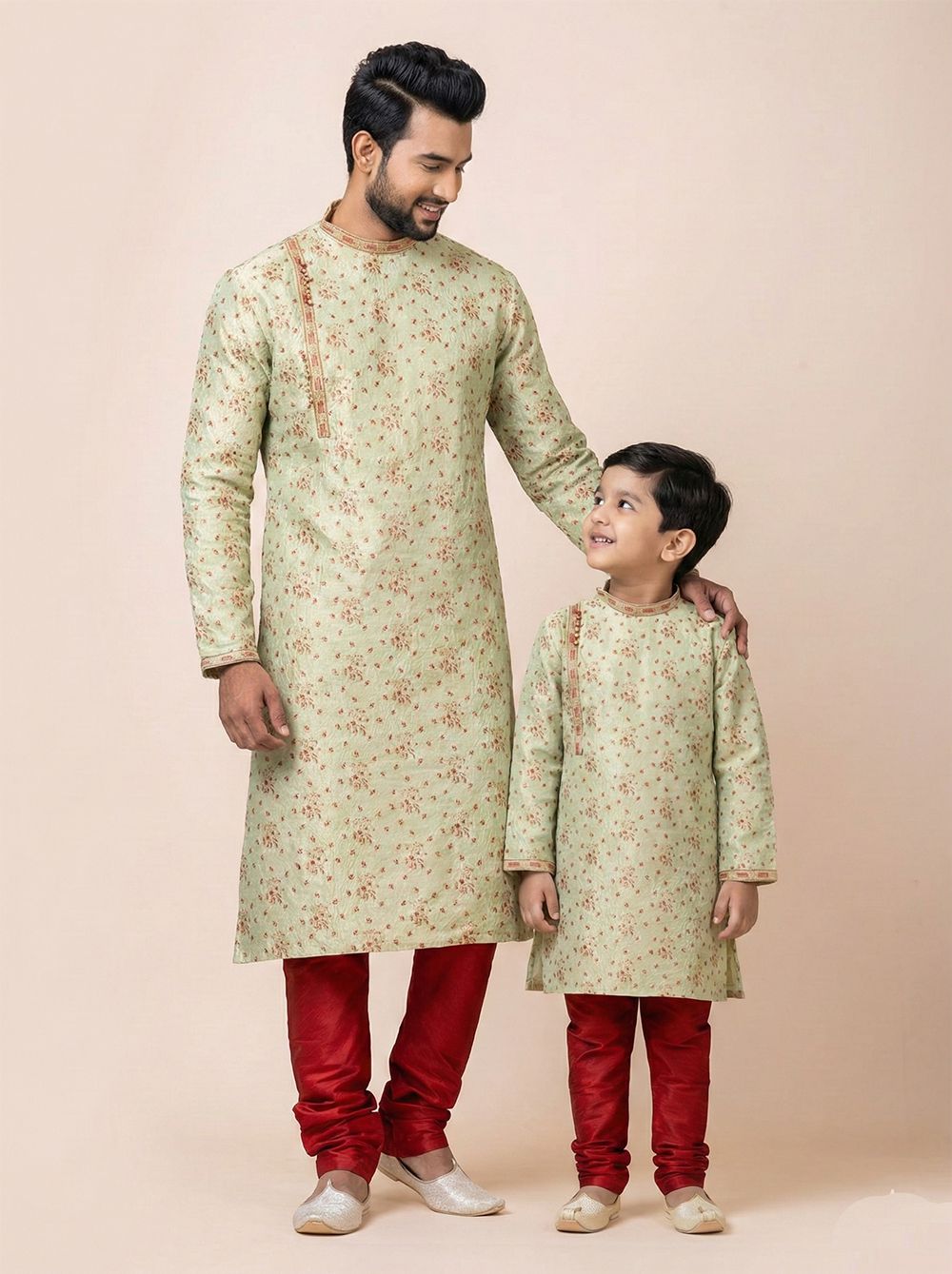 father son matching outfits