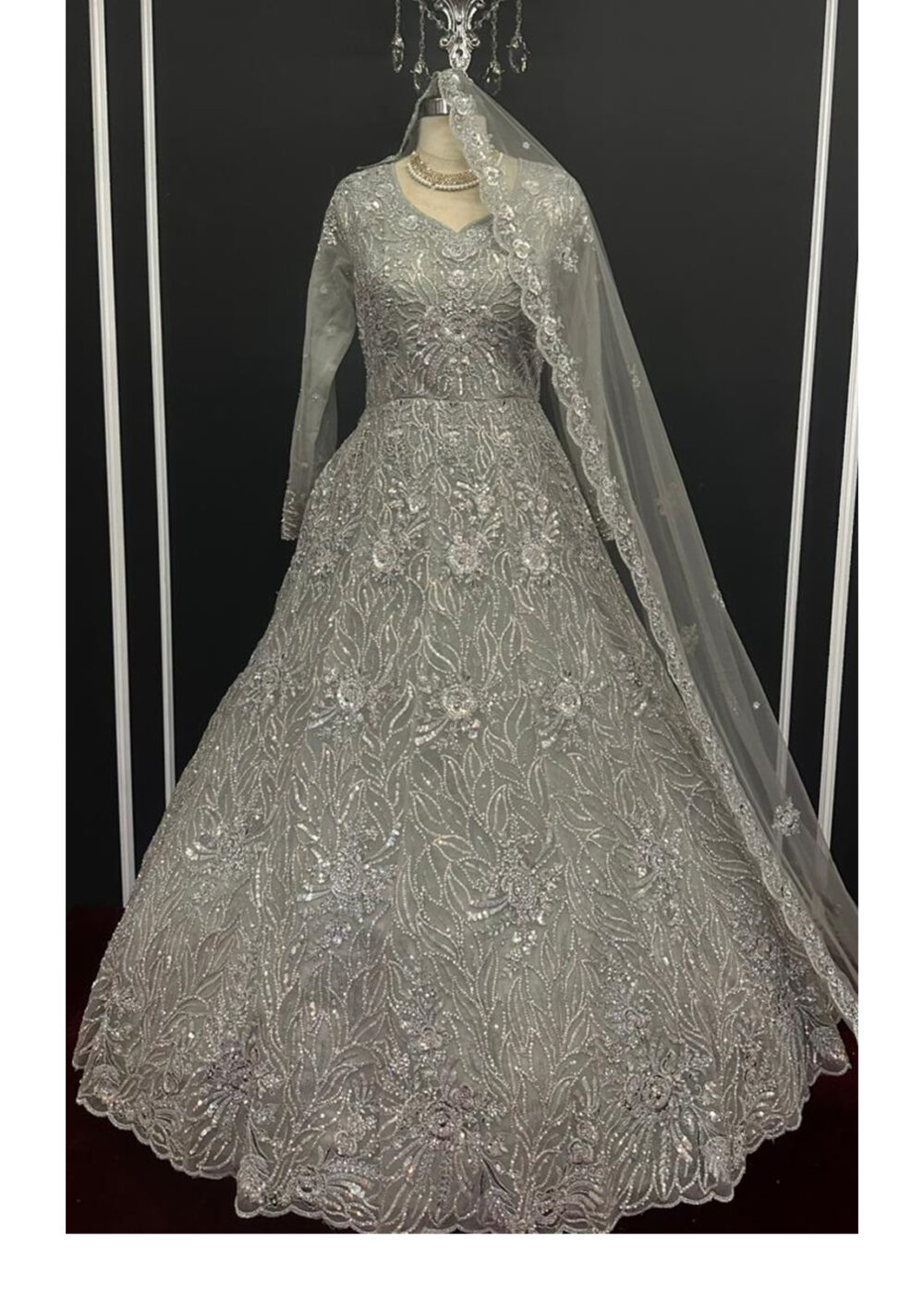 bridal gown for reception