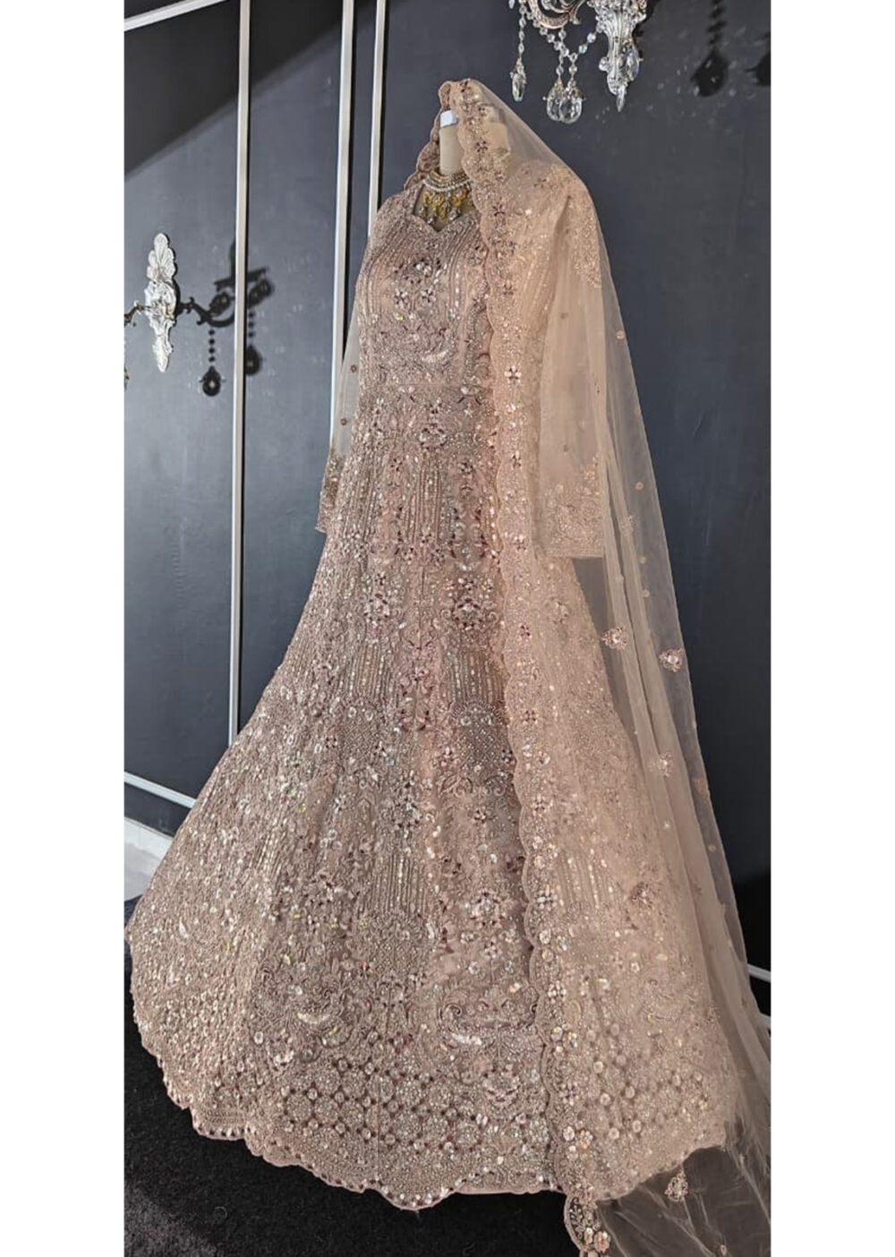 bridal gown for reception