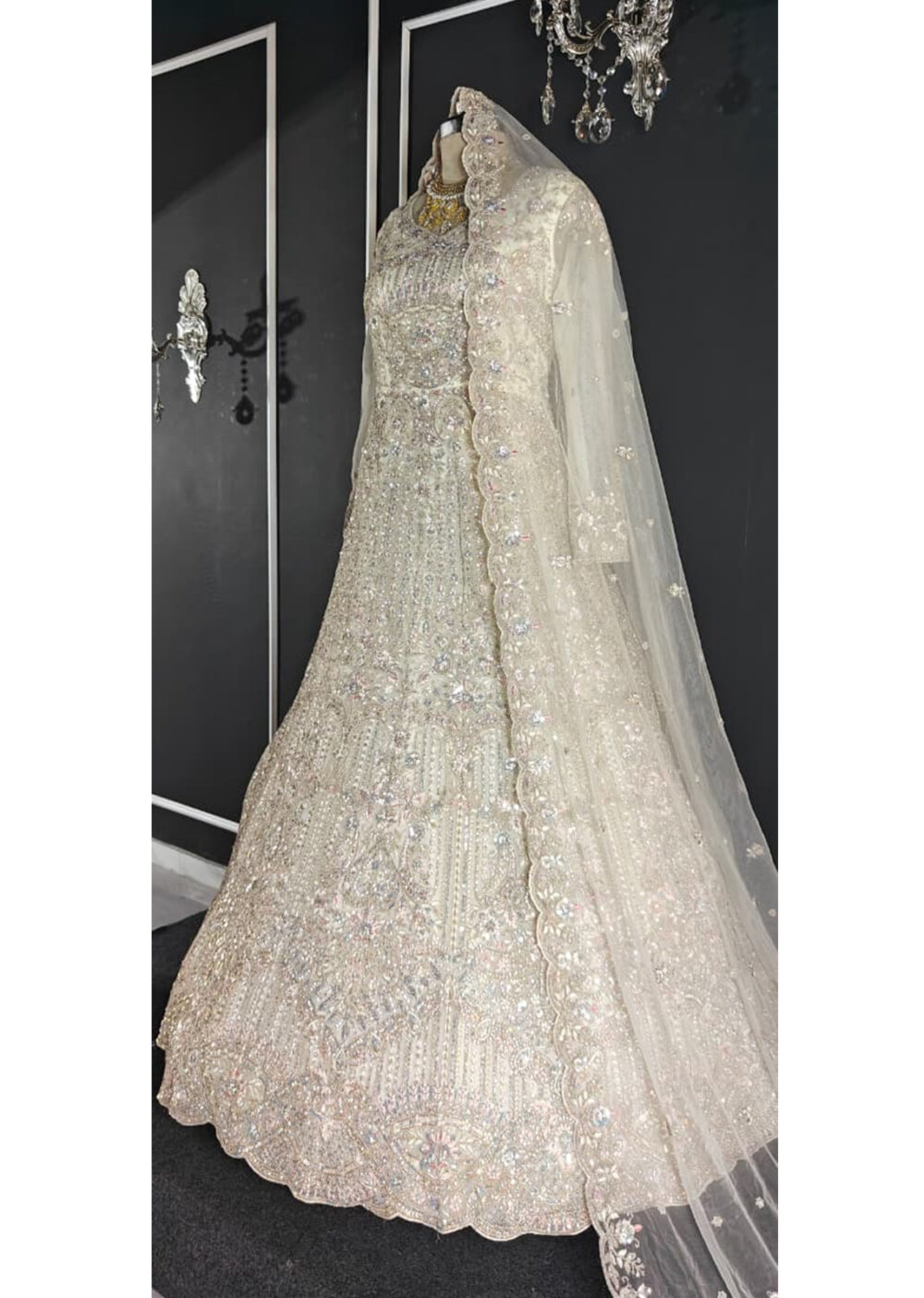 bridal gown for reception