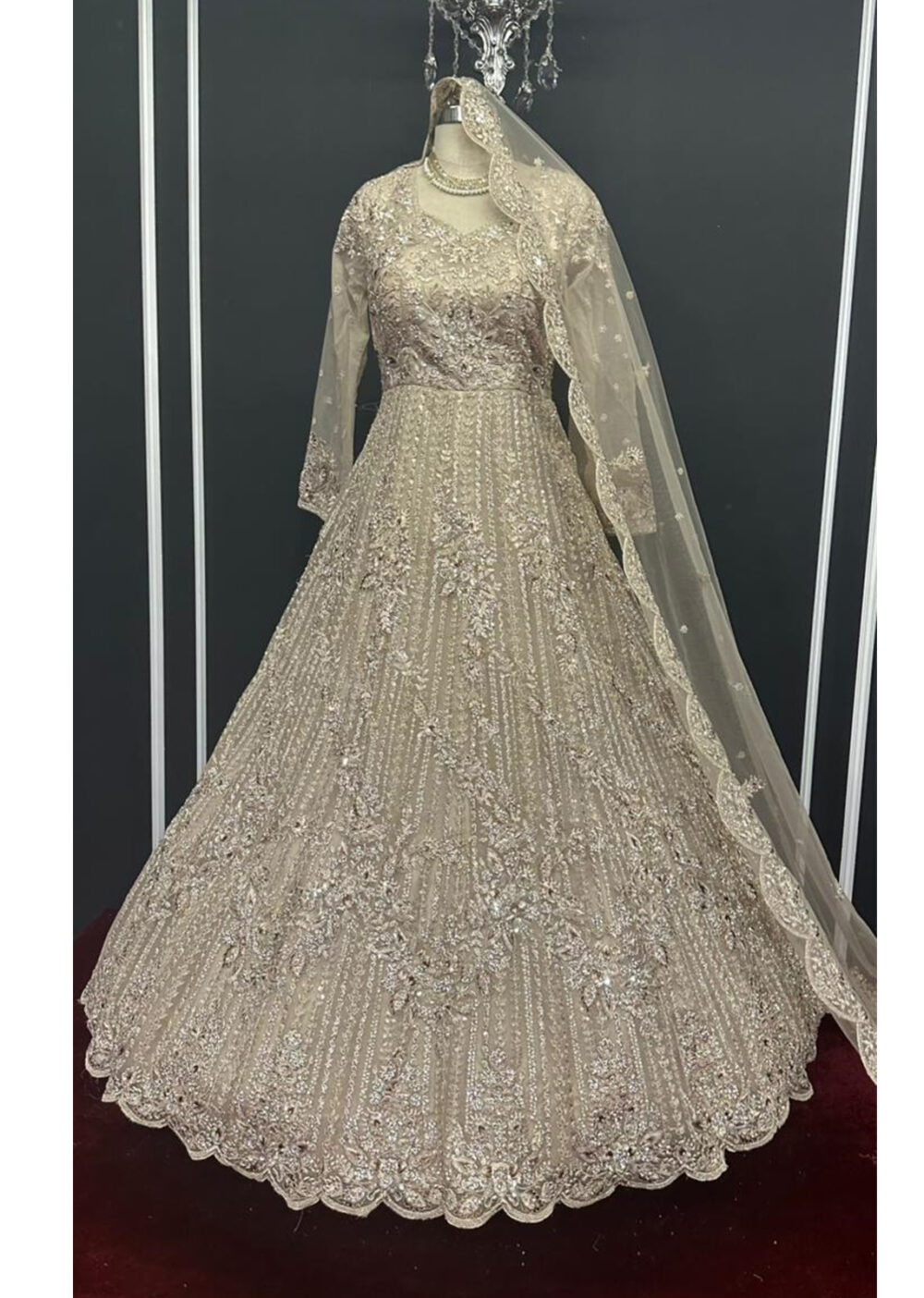 bridal gown for reception