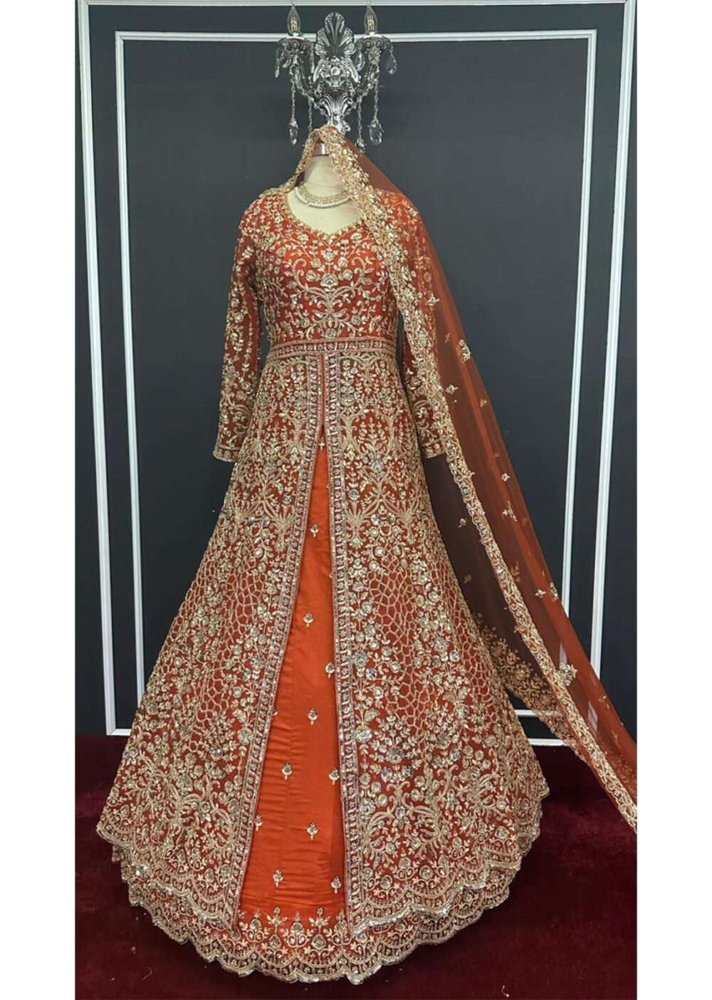 pakistani bridal lehenga