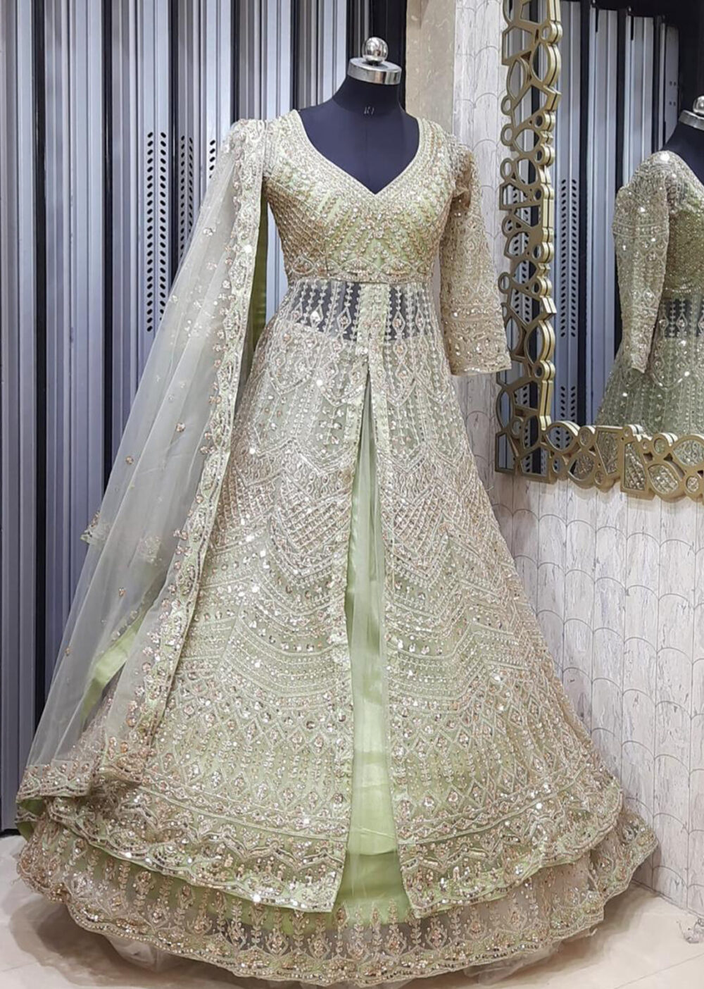 pakistani bridal lehenga