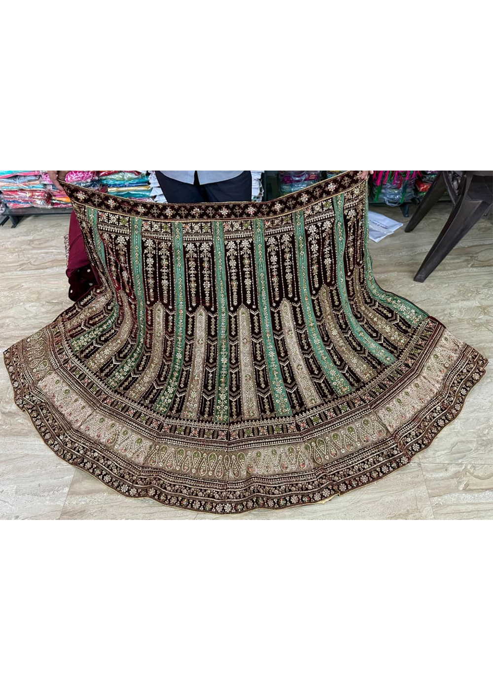bridal lehenga below 10000