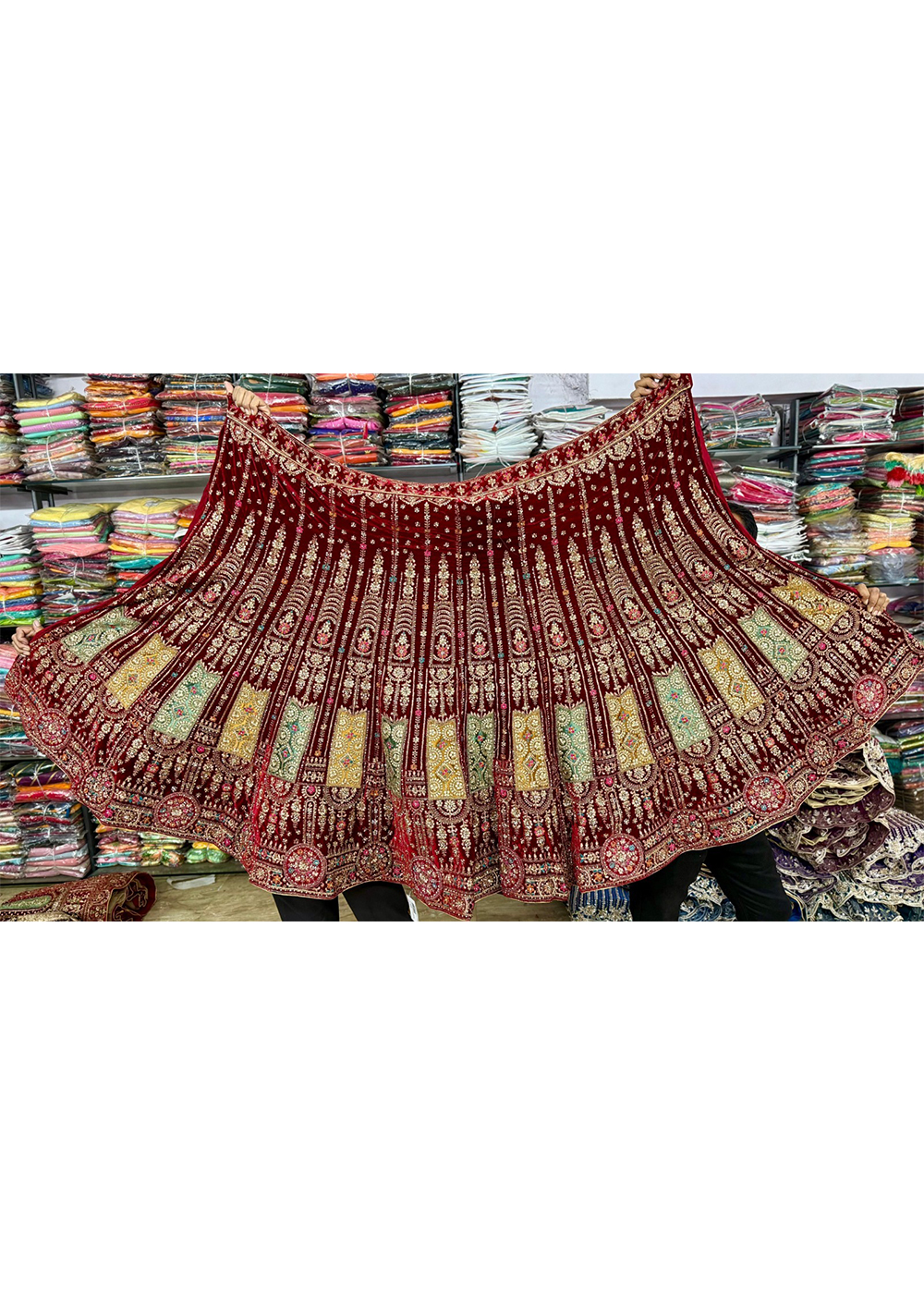 bridal lehenga below 10000