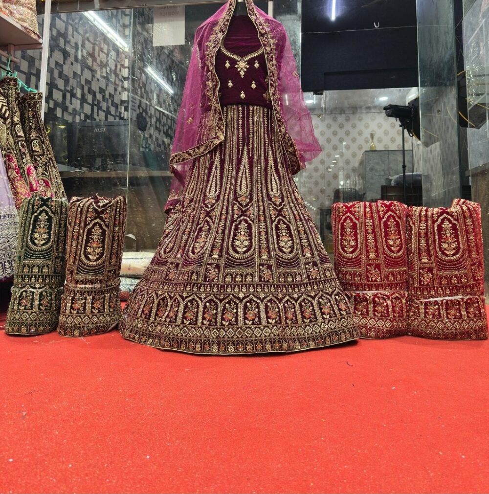 bridal lehenga below 10000