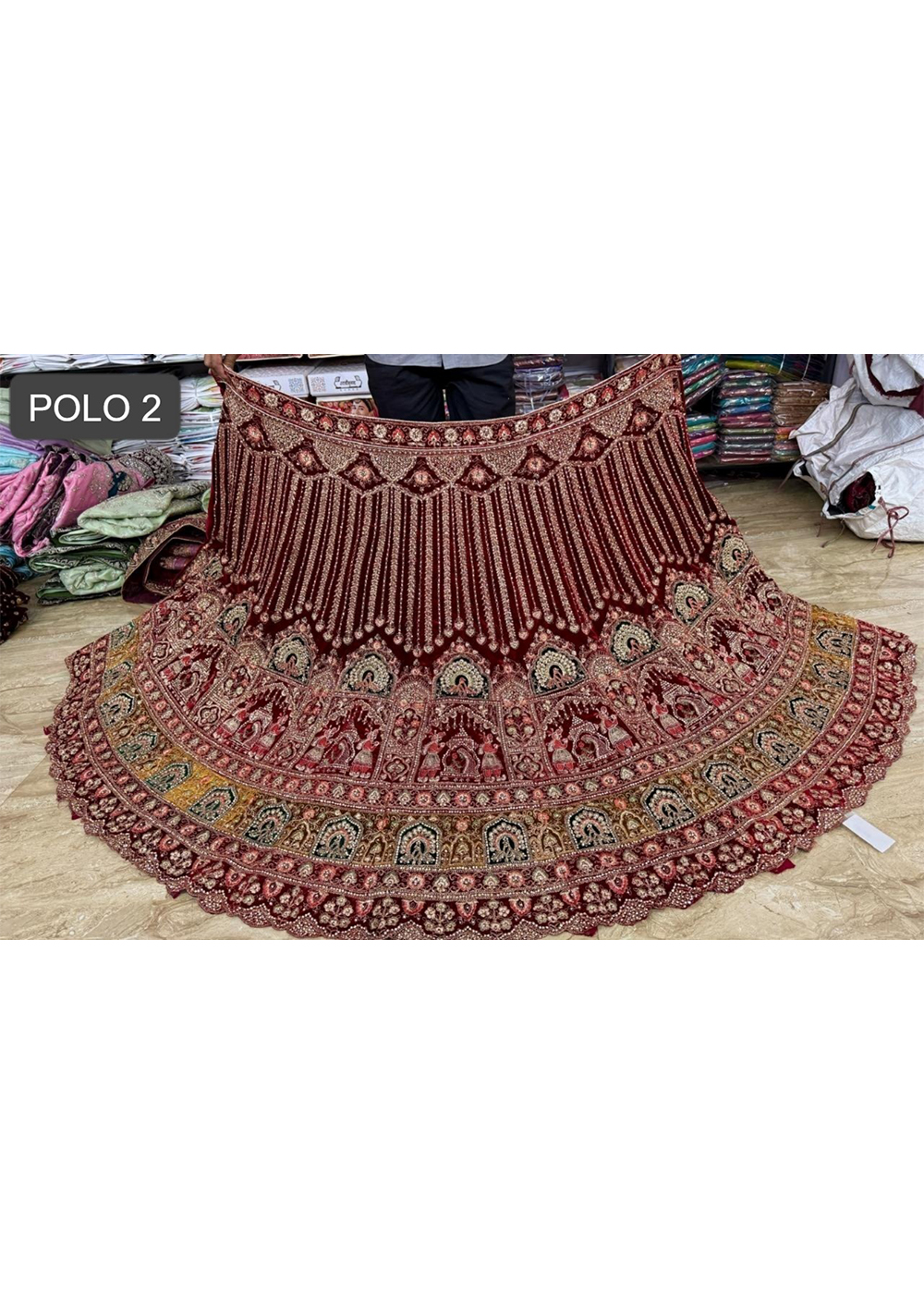 bridal lehenga below 10000