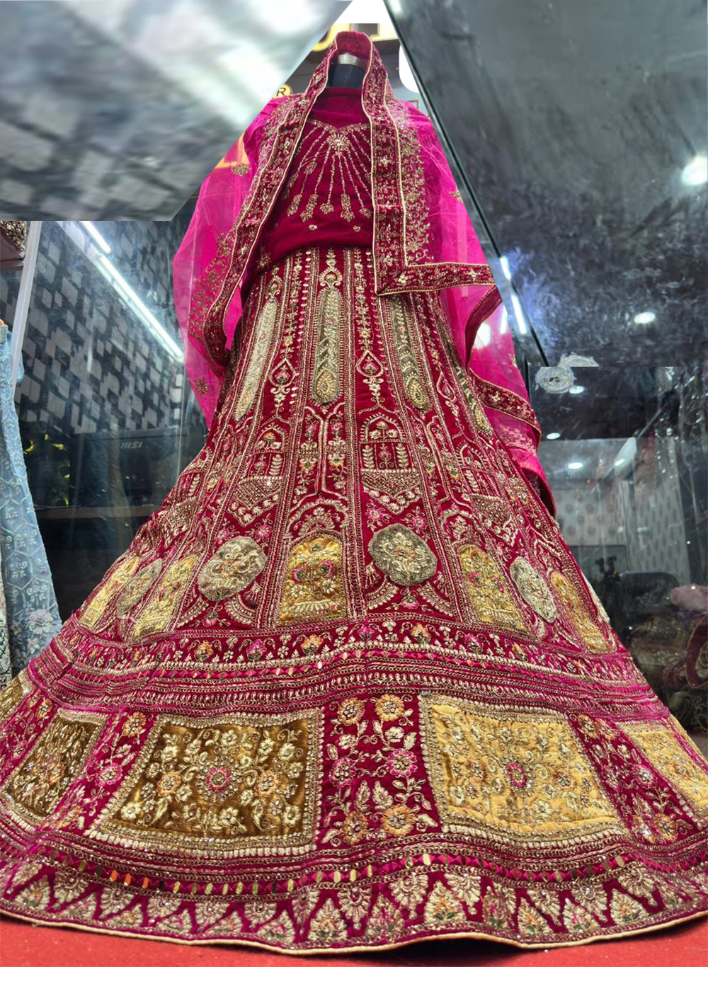 bridal lehenga below 10000