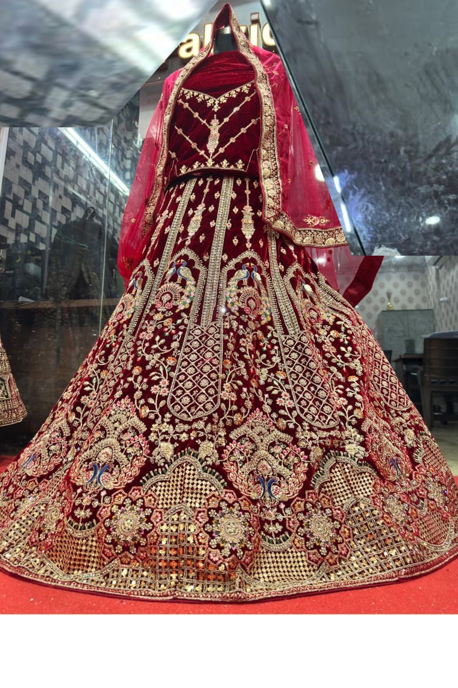 bridal lehenga below 10000
