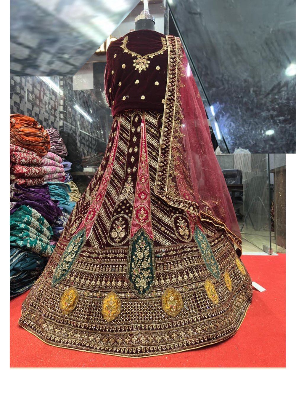 bridal lehenga below 10000