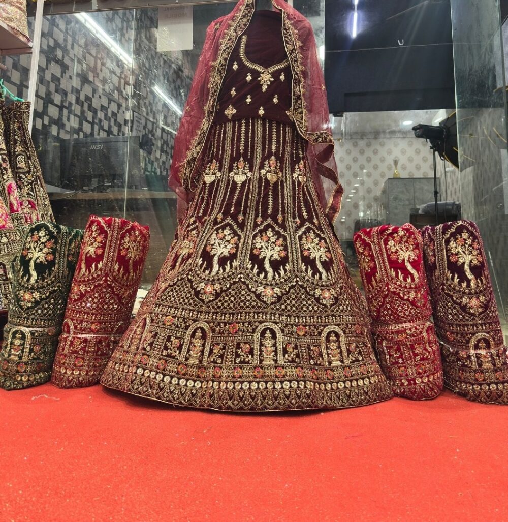 bridal lehenga below 10000
