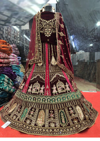 bridal lehenga below 10000