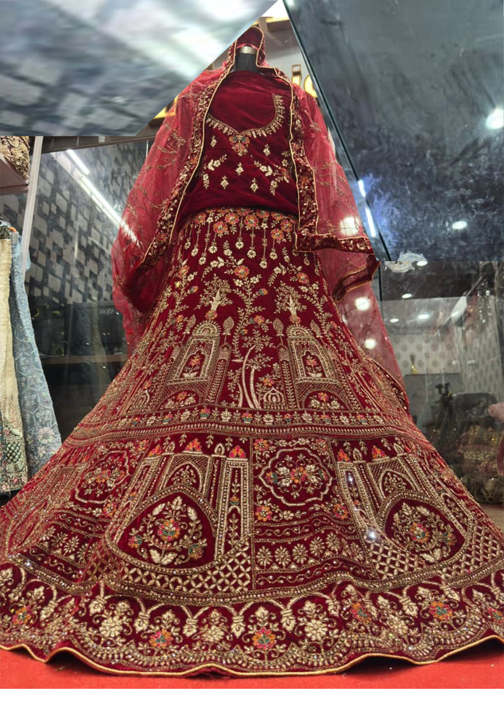bridal lehenga below 10000