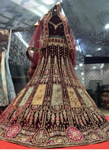 bridal lehenga below 10000