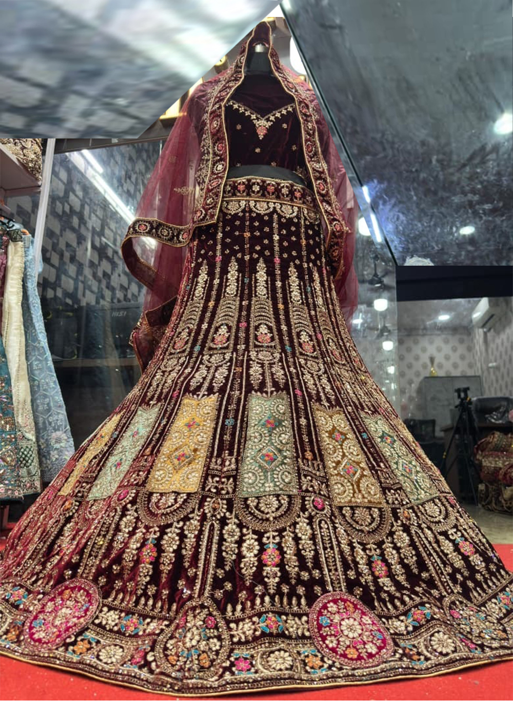 bridal lehenga below 10000