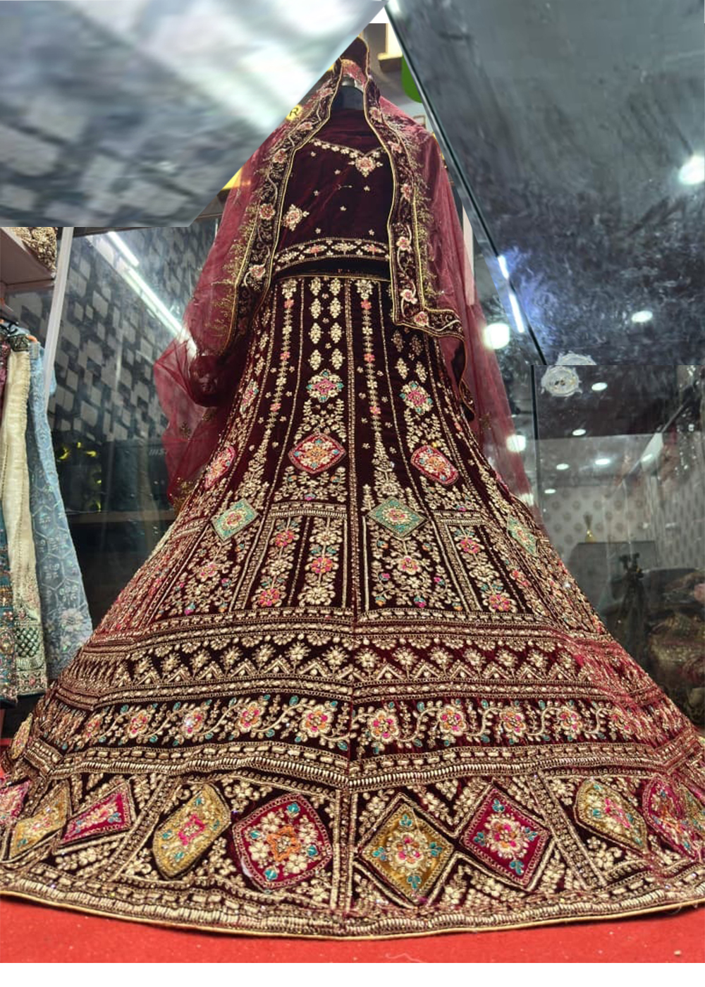 bridal lehenga below 10000