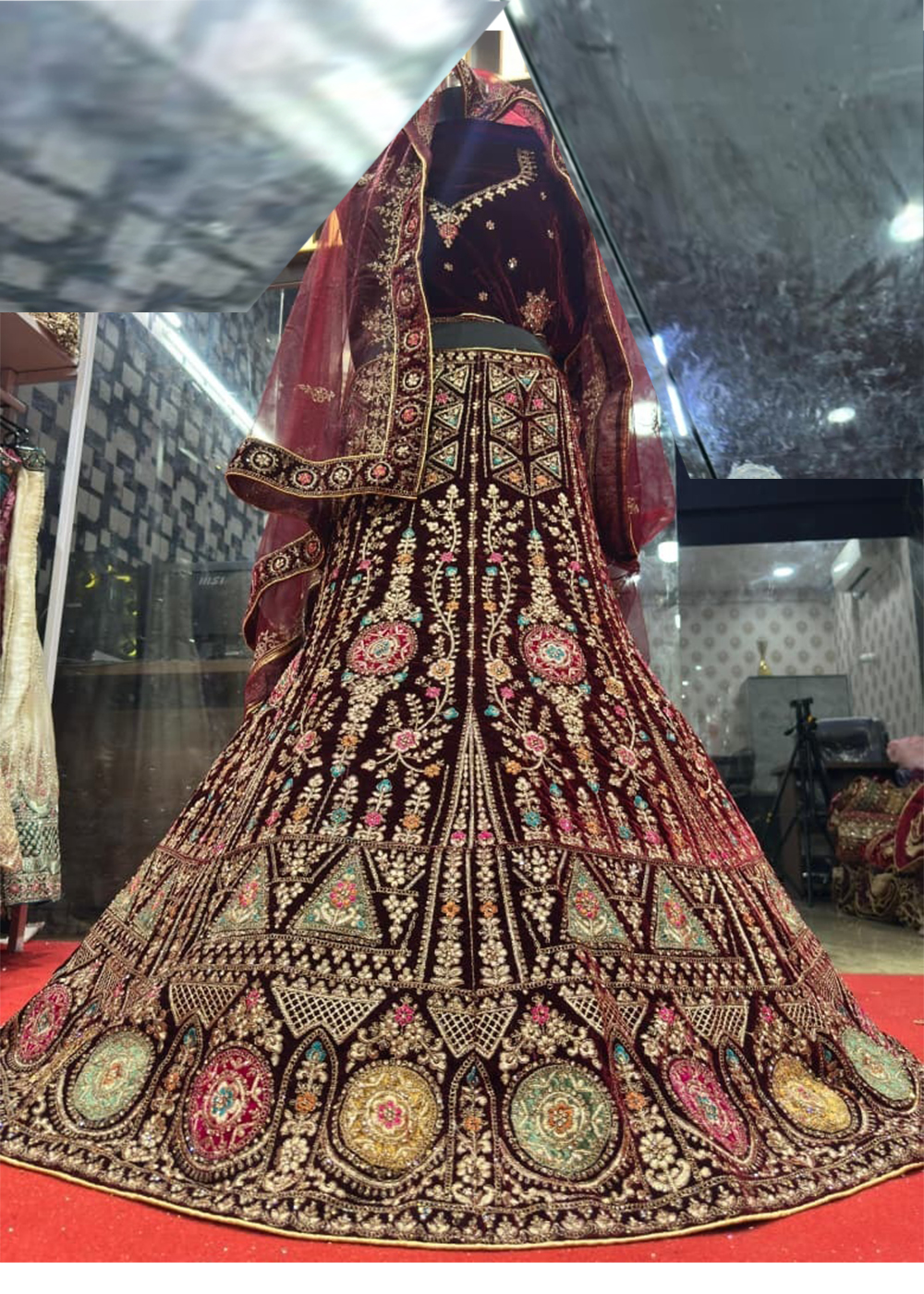 bridal lehenga below 10000