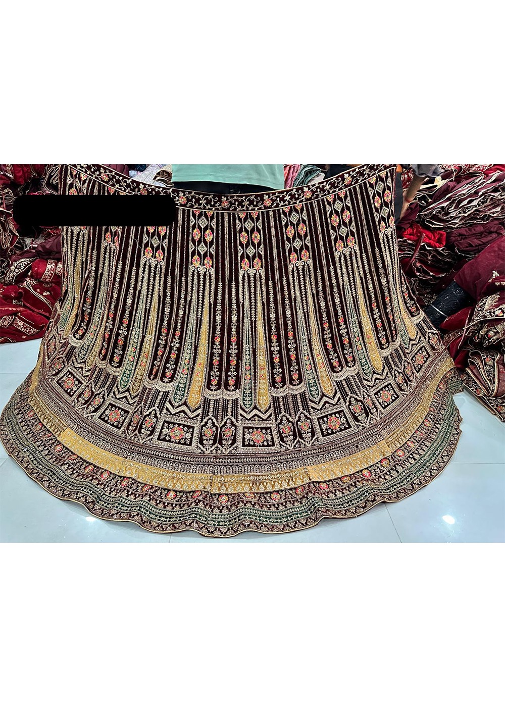 bridal lehenga below 10000