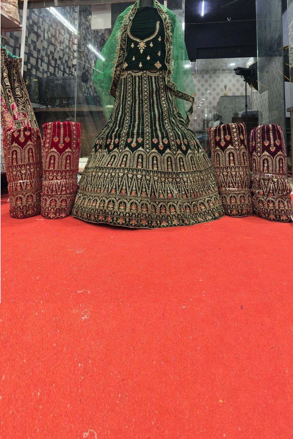 bridal lehenga below 10000