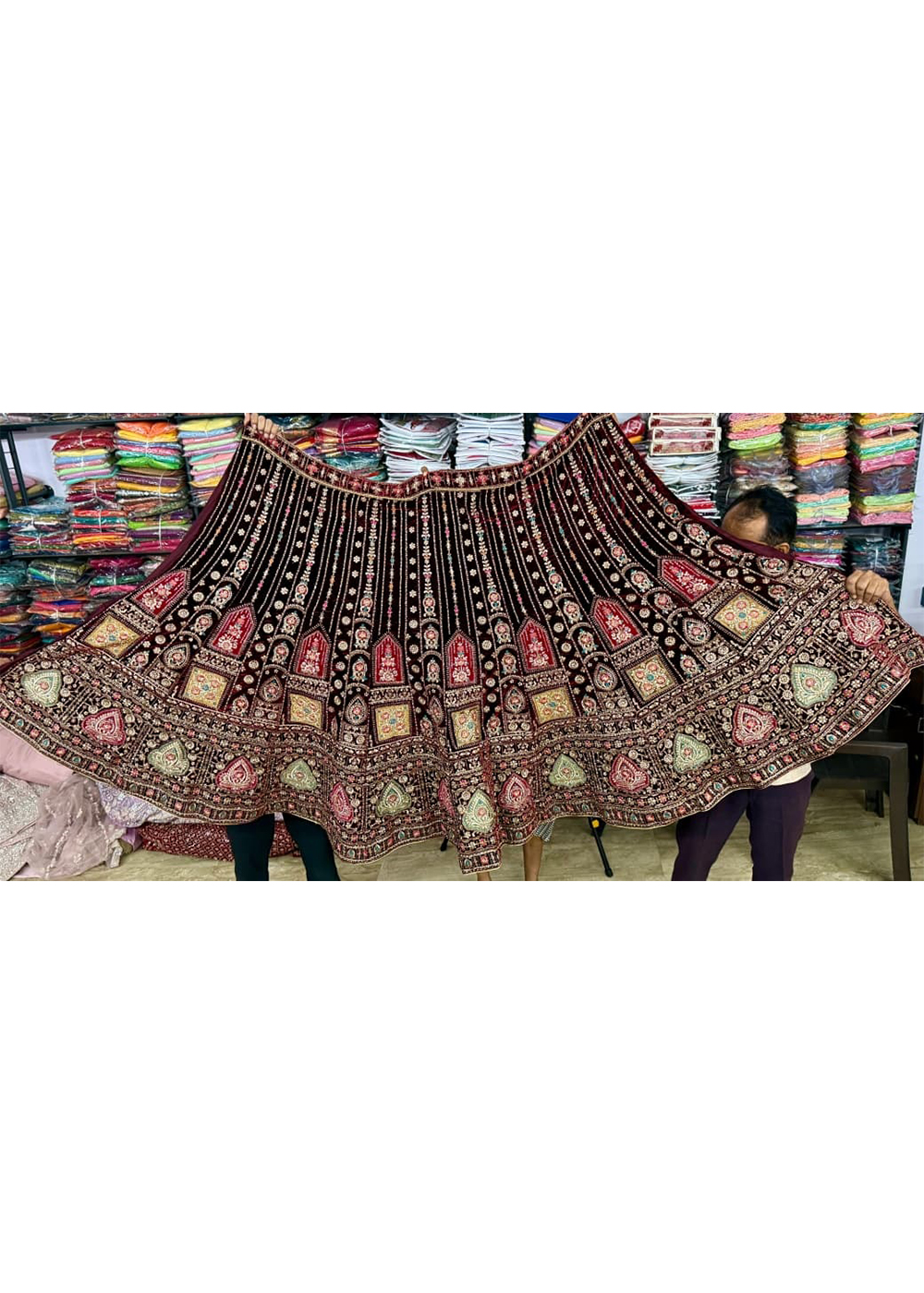 bridal lehenga below 10000