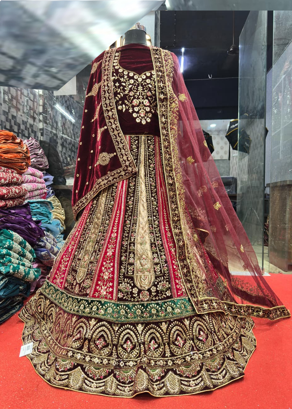 bridal lehenga below 10000