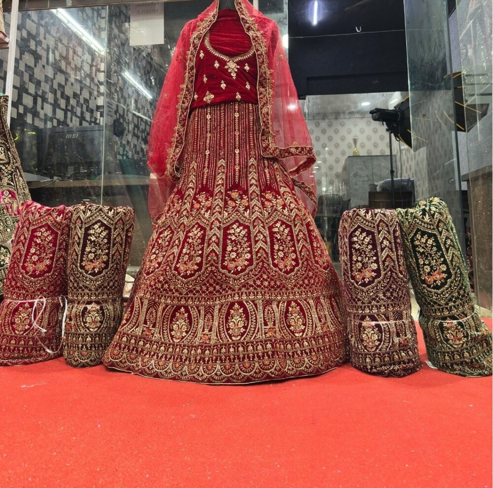 bridal lehenga below 10000