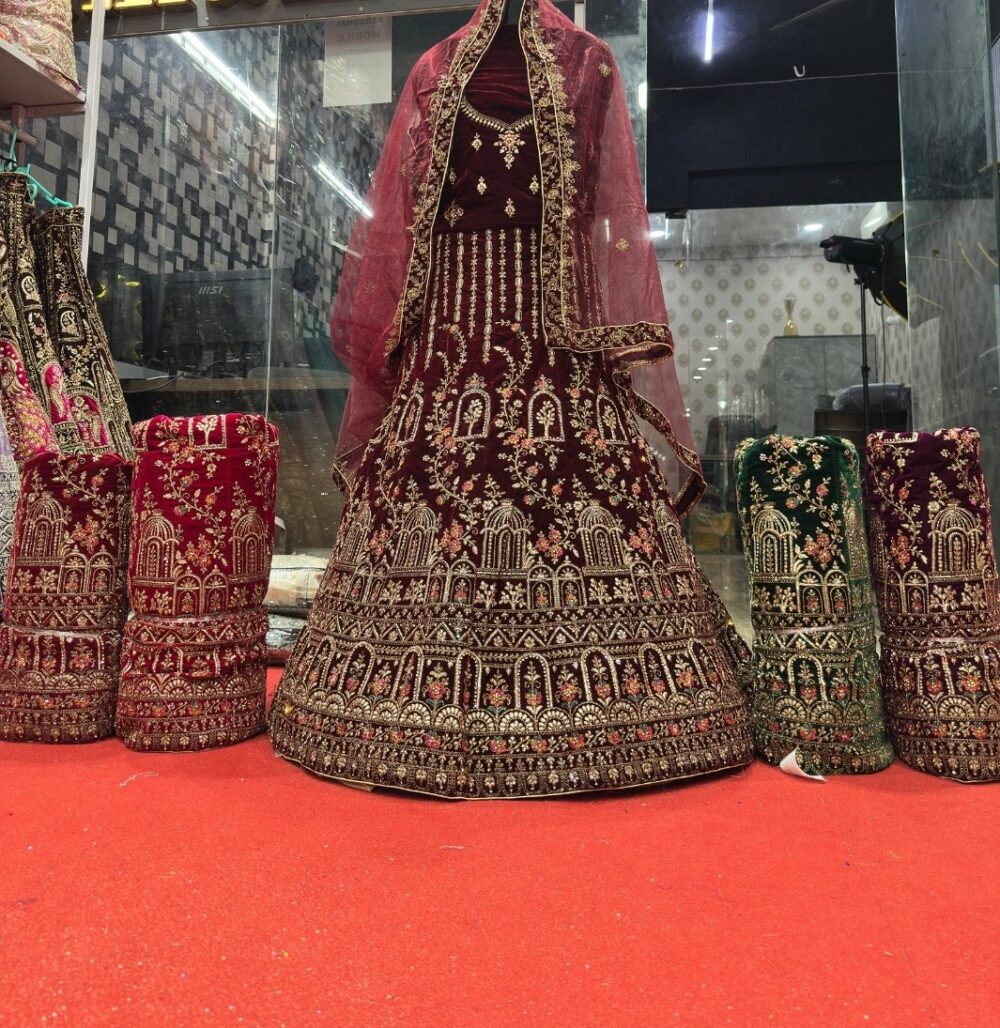bridal lehenga below 10000