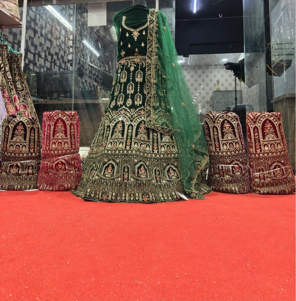 bridal lehenga below 10000