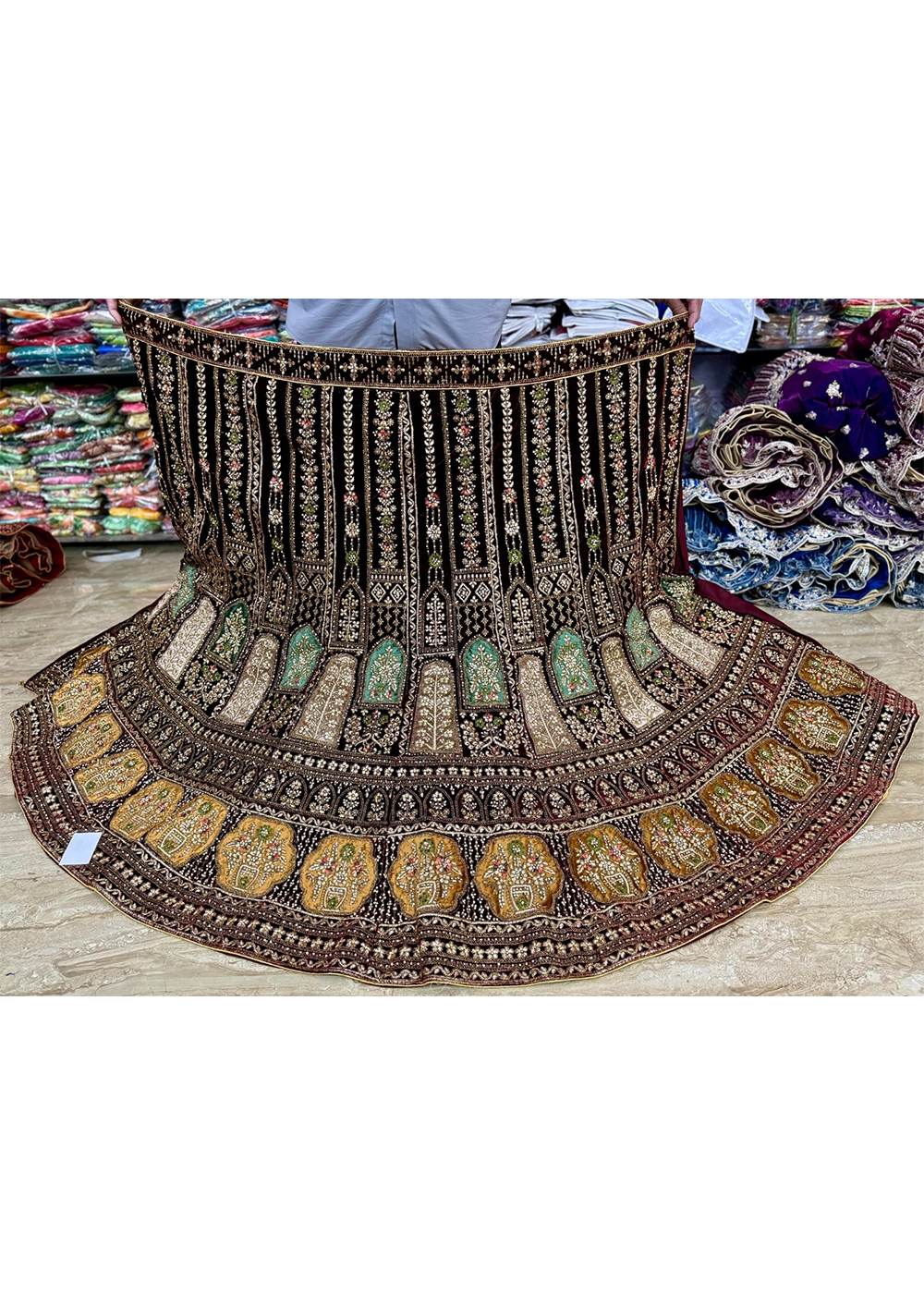 bridal lehenga below 10000