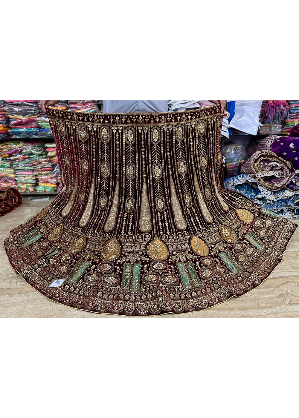 bridal lehenga below 10000