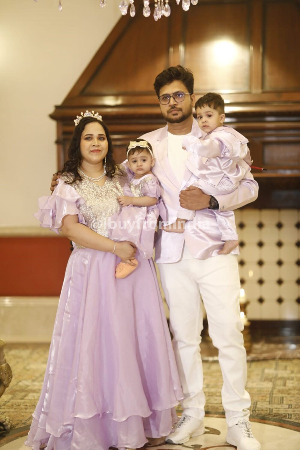 family matching dress for birthday party
